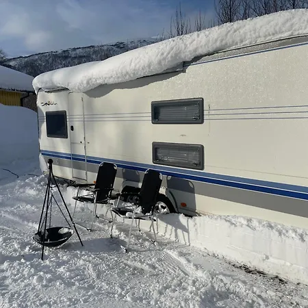 Campingvogn I Nydelige Ramfjord Ramfjordbotn