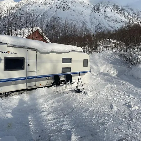 Campingvogn I Nydelige Ramfjord Campsite *